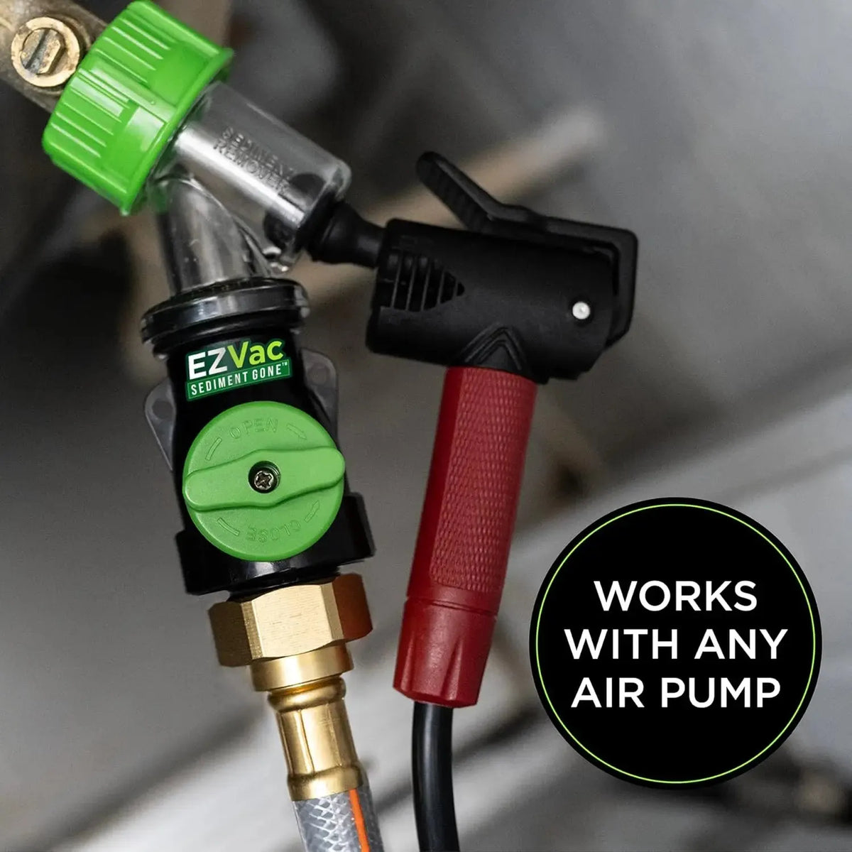 🎉Sediment Gone Water Heater Cleaning Tool – Removes Sediment Buildup & Improves Performance