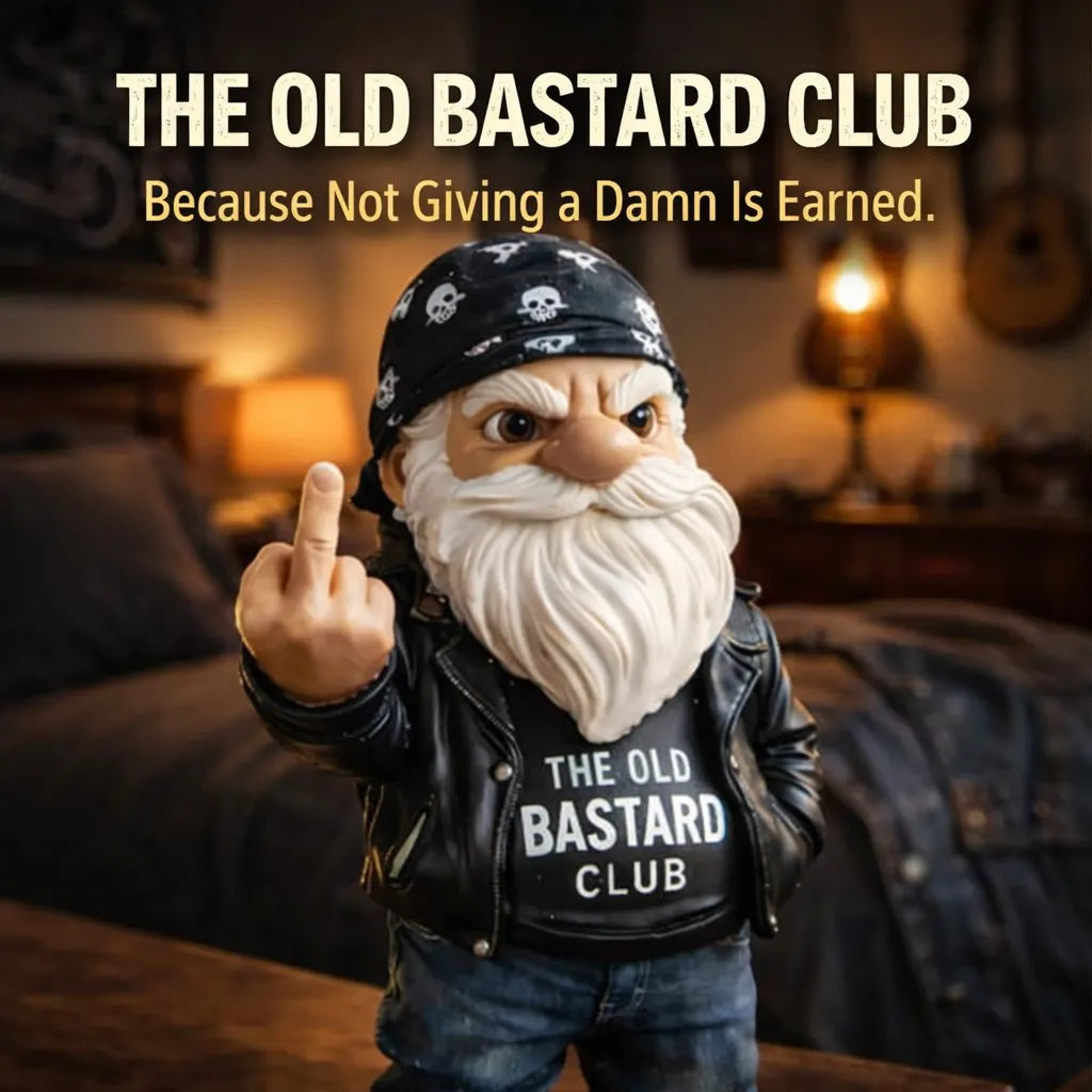 🔥Last Day 49% OFF - The Old Bastard Club Gnomo