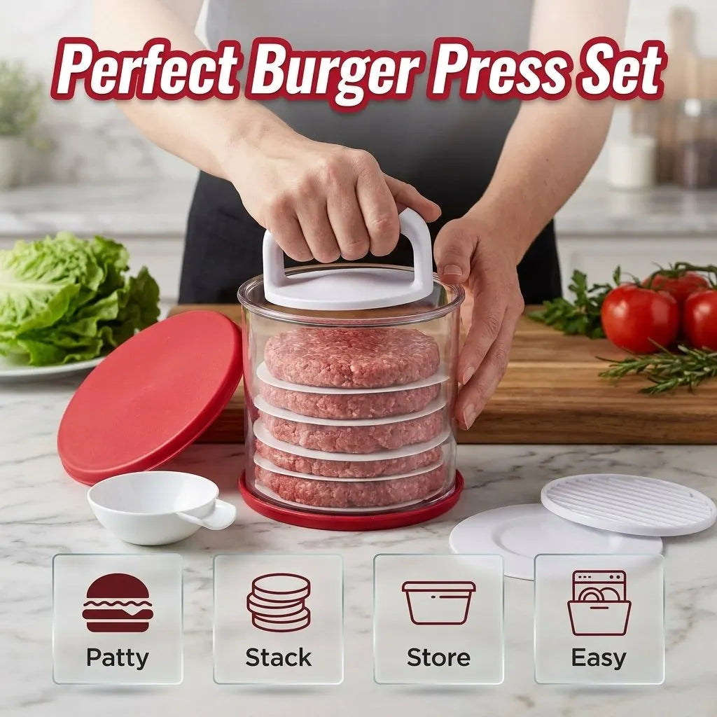 Perfect Burger Press Set