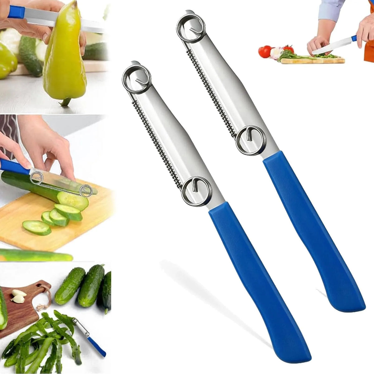 🔥LAST DAY 49% OFF - ✨Practical 2-in-1 Peeling & Slicing Knife