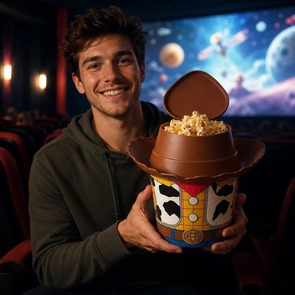 🔥HOT SALE🔥Woody's Hat Popcorn Bucket