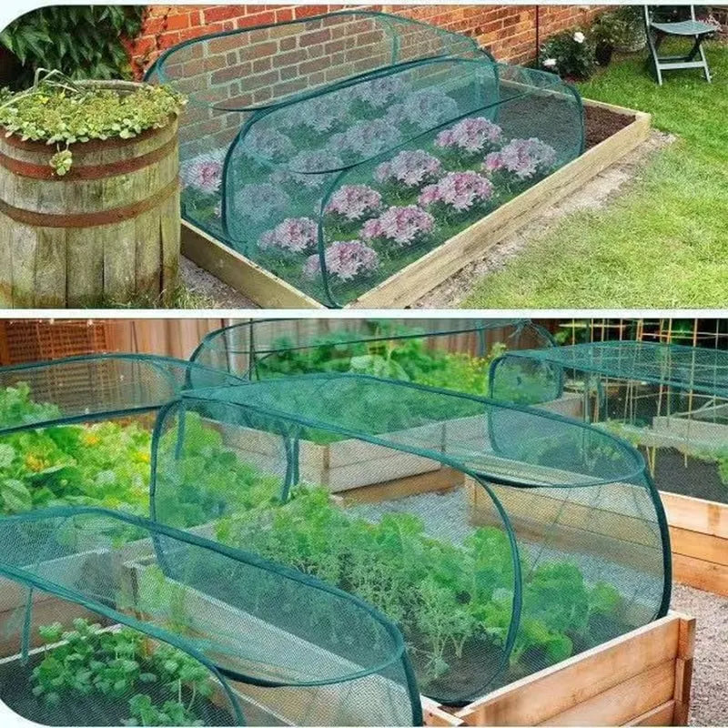 🔥HOT SALE🔥⏳Limited-time 49% off⏰Pop-Up Plant Protection Mesh Cover🌱🛡️