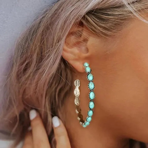 🔥Early Christmas Special 49%OFF-Vintage Turquoise Earrings