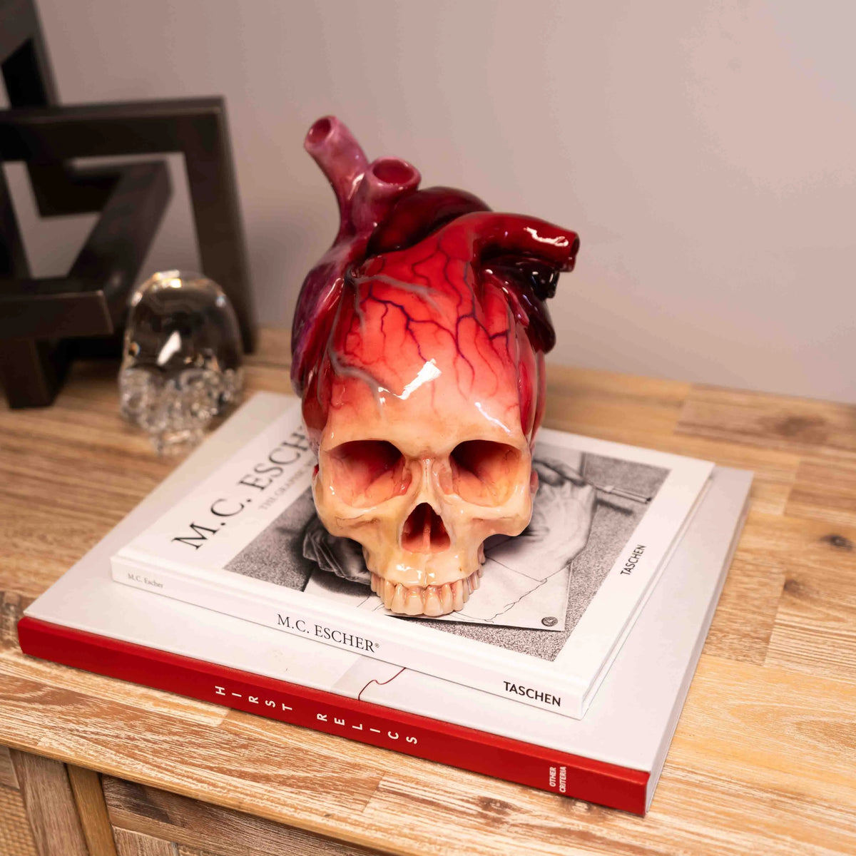 💀The Tell-Tale Heart Skull ❤️