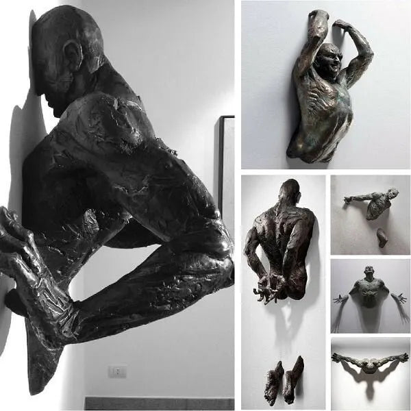🔥Last 4 hours Sale: Save $20 -🔥Art Wall Decor Human Body Sculpture