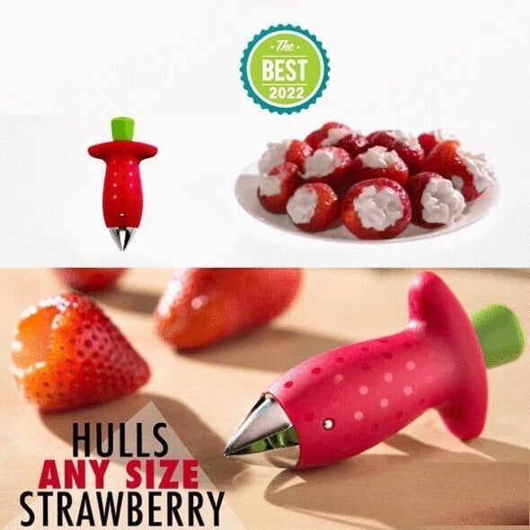 (Summer Promotion- SAVE 48% OFF)Magic Strawberry Huller(BUY 5 GET 3 FREE & FREE SHIPPING)