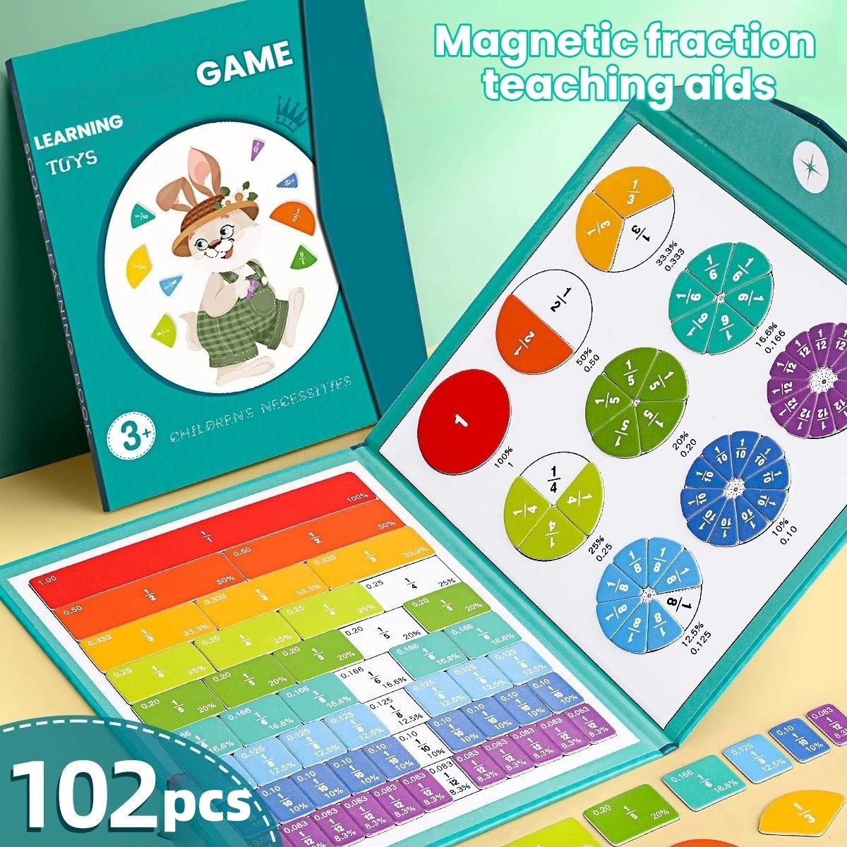 STEM Magnetic Math Master Set(102 PCS)