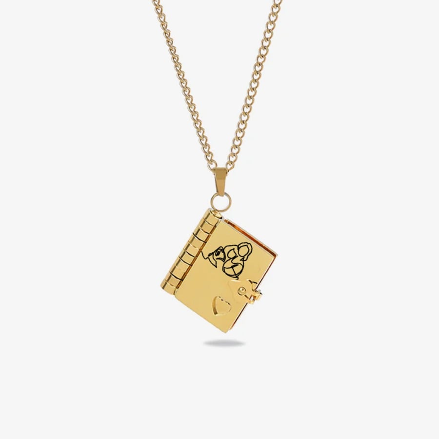 💥 For Granddaughter - The Most Beautiful Chapter Book Necklace