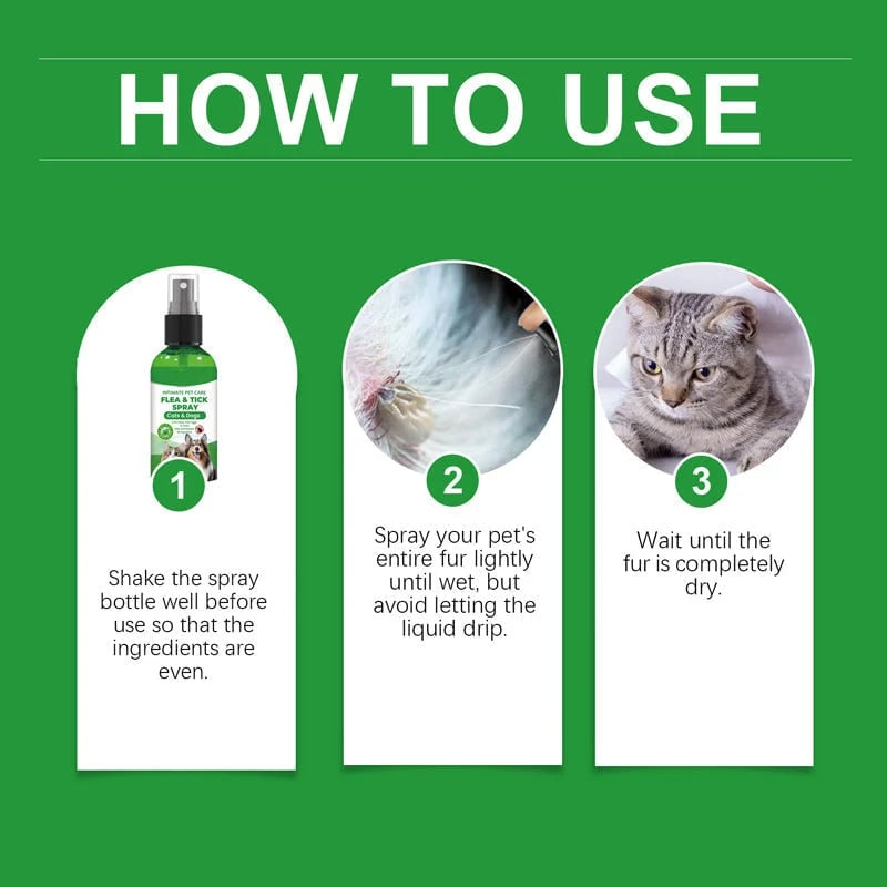 🔥HOT SALE🔥🍃Natural Flea & Tick Foam for Dogs and Cats🐾 Keep Your Beloved Pet Free from Pests