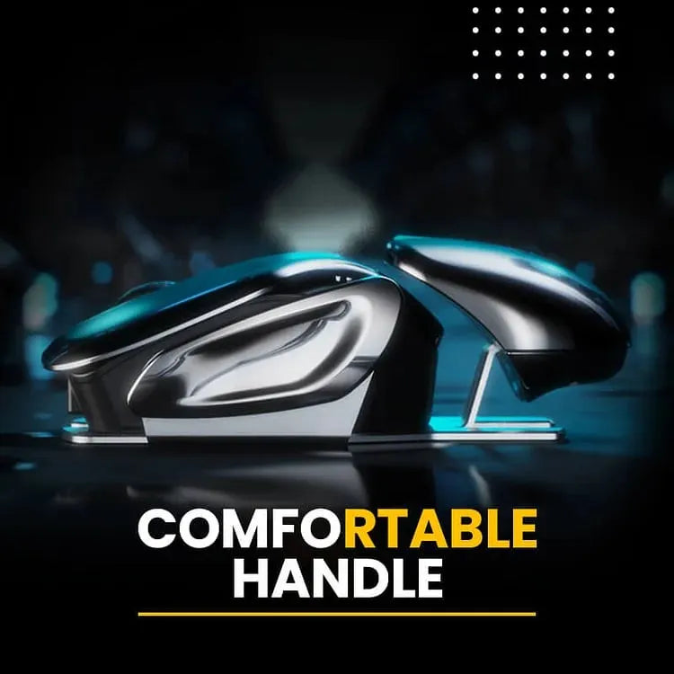 🔥LAST DAY 49% OFF🔥Wireless Ergonomics Metal Mouse
