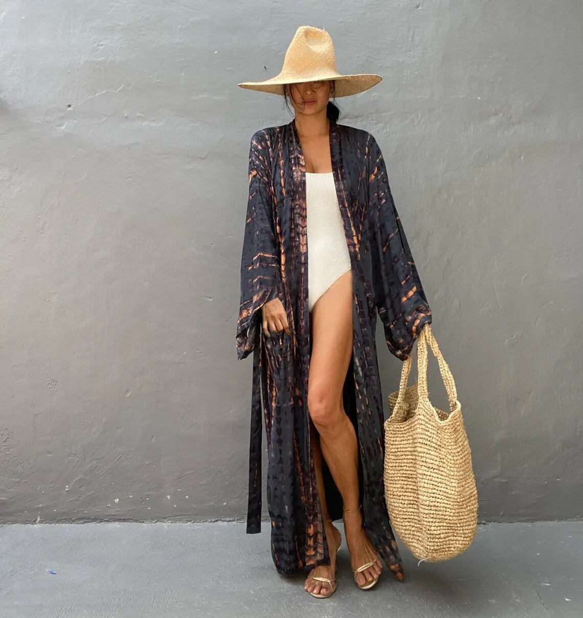 Printed Beach Cover-Up (Buy 2 Free Shipping)