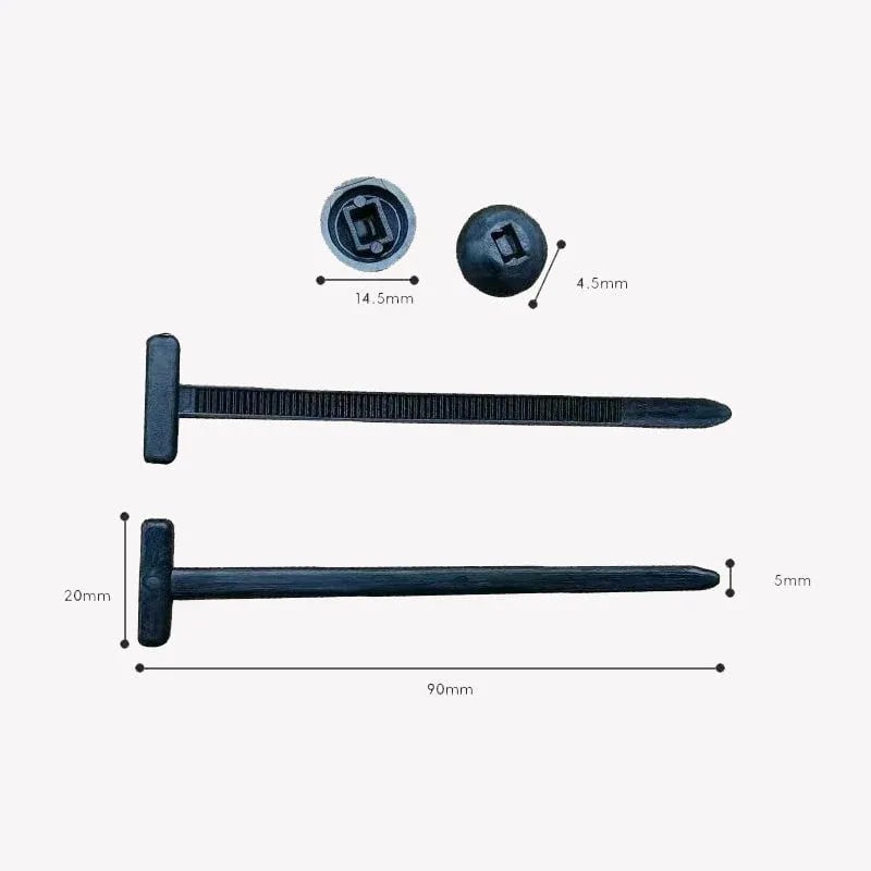 🔥HOT SALE🔥🚗 Instant Car Fix 🔧 Nylon Universal Cable Tie Buckle - For Quick, Secure Vehicle Part Fastening!