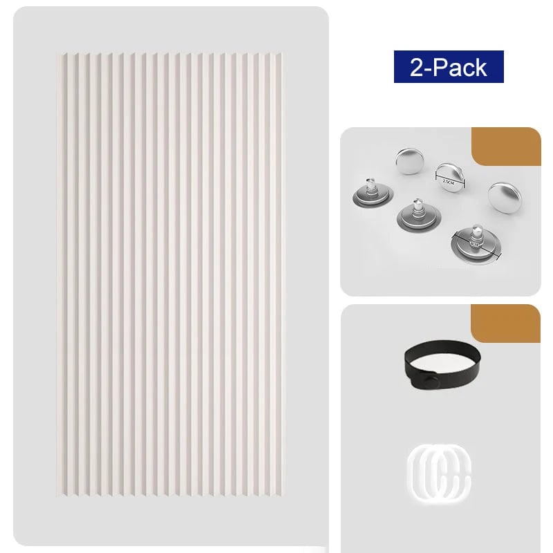 🔥 HOT SALE 🔥⏰🔥LIMITED TIME 49% OFF! ⭐No-Drill Magnetic Accordion Door Curtain