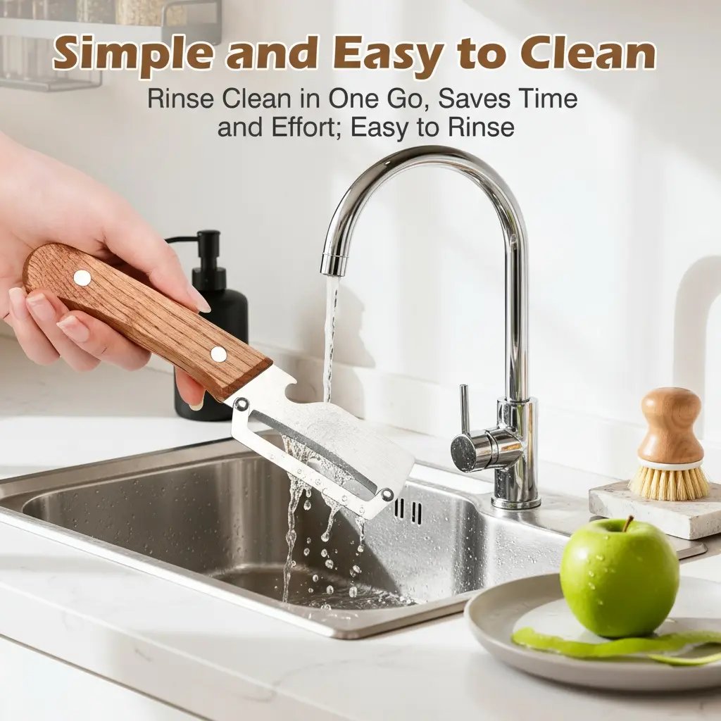 Limited-time Price $9.99😍Multi-functional Peeler 4-in-1, Stainless Steel Peeler, Vegetable Cutter, Slicer, Bottle Opener, Kitchen Must-Have Tool, Portable and Sharp