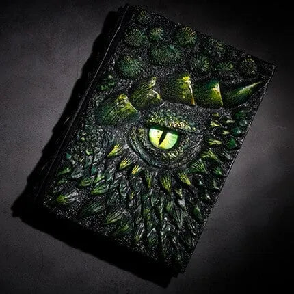 [Last Day 49% OFF]🐉GLORIOUS 3D DRAGON JOURNAL BOOK - HAND PAINTED