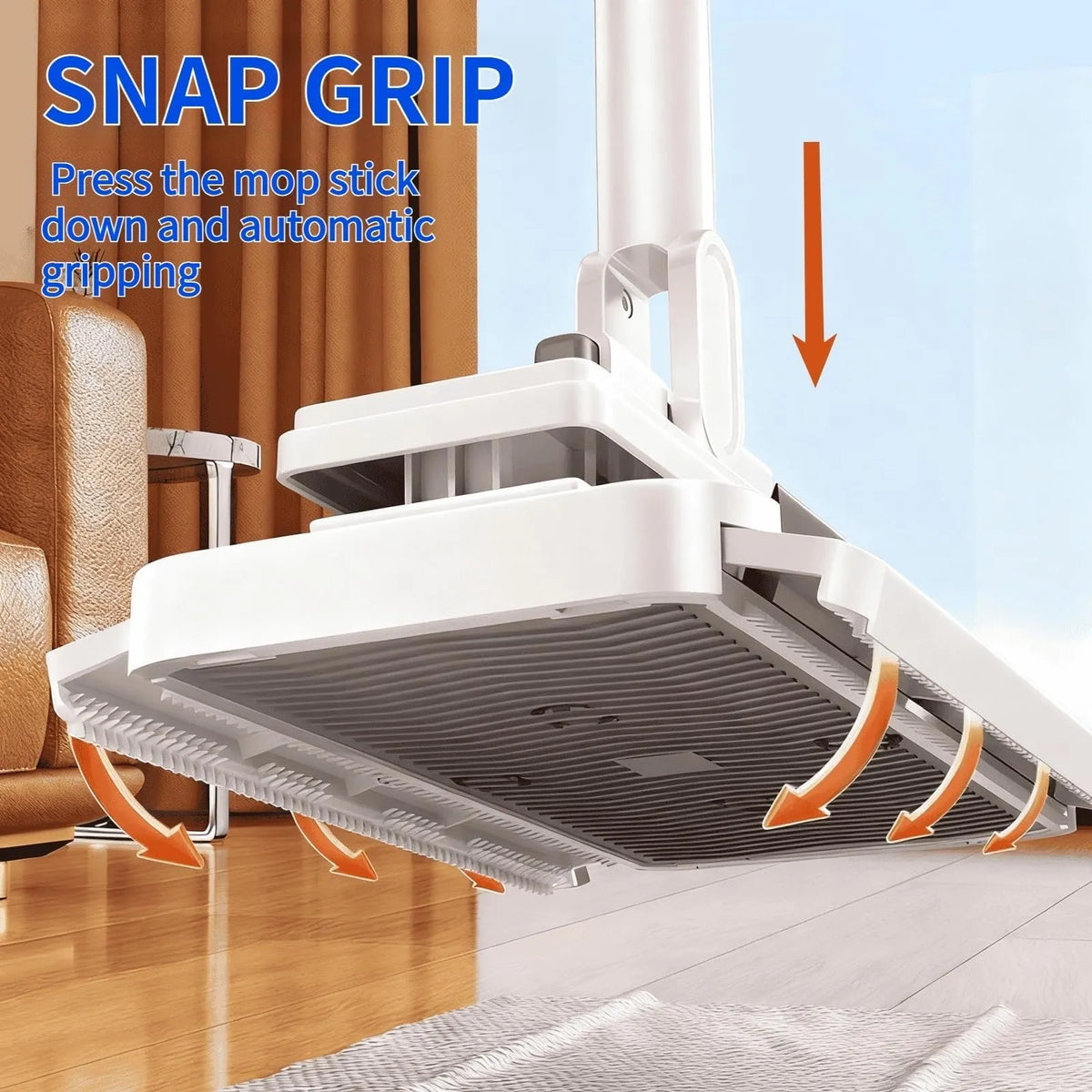 🎉Use Any Old Cloth! The Smart Tooth-Grip Mop That Saves You Money. 💰👕