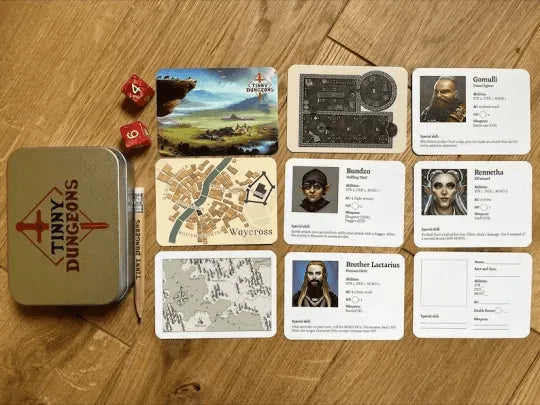 Minimalist Pocket RPG in a Tin Box