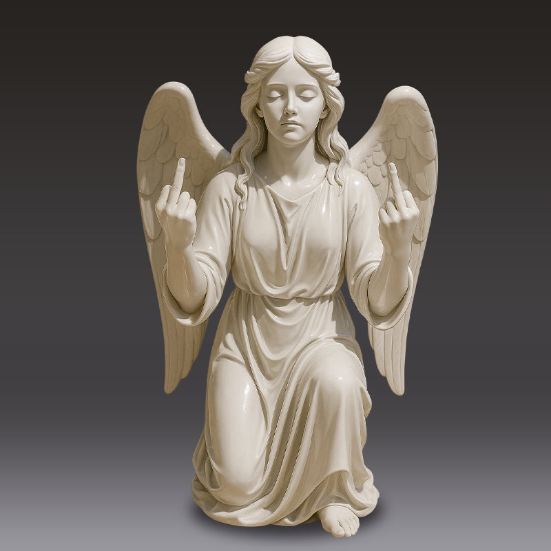 🎨✨ Prayer Angel with Attitude - The original “Talk to the Hand” icon!