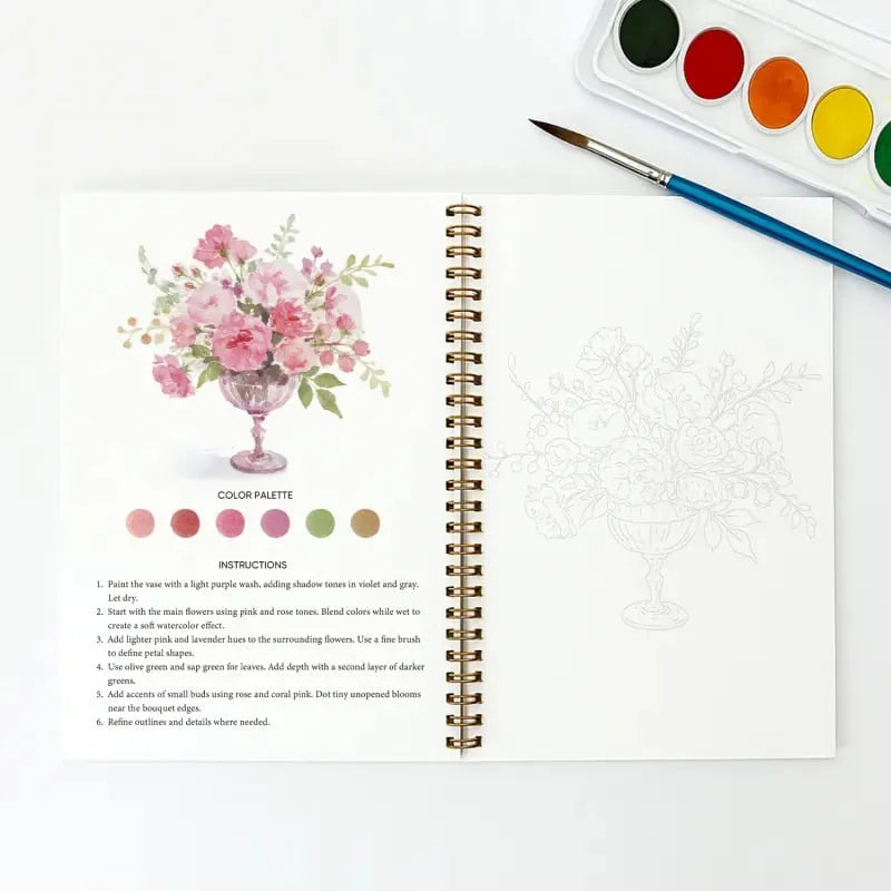 Watercolor Workbook 120 lb Recycled Paper