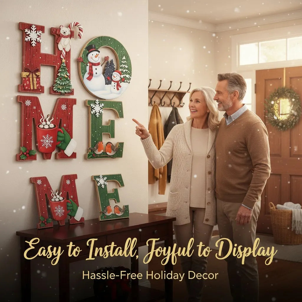 🔥49% OFF Black Friday Flash Deal - 🏠Heritage Holiday HOME Sign