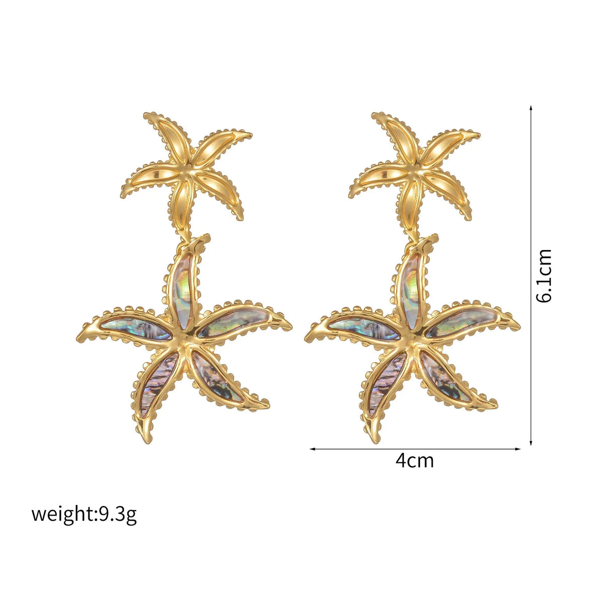 Starfish Earrings