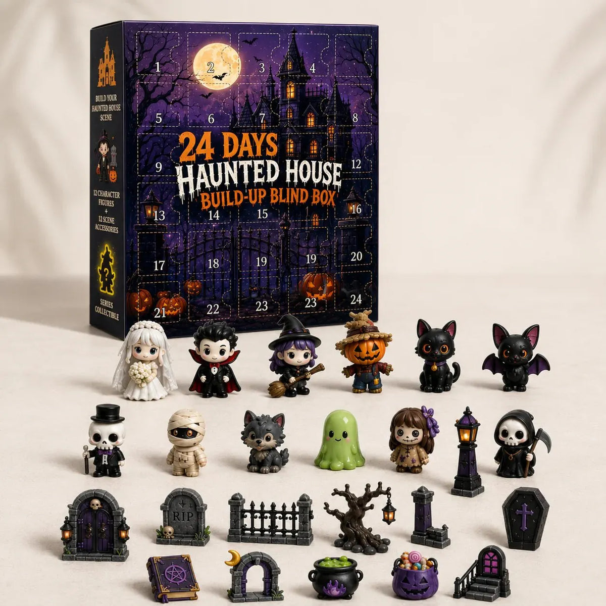 🔥HOT SALE🔥🔥 Halloween Early Discount 50% OFF🎃Build Your Own Spooky Haunted House 👻 DIY Halloween Decor Kit for Endless Halloween Fun