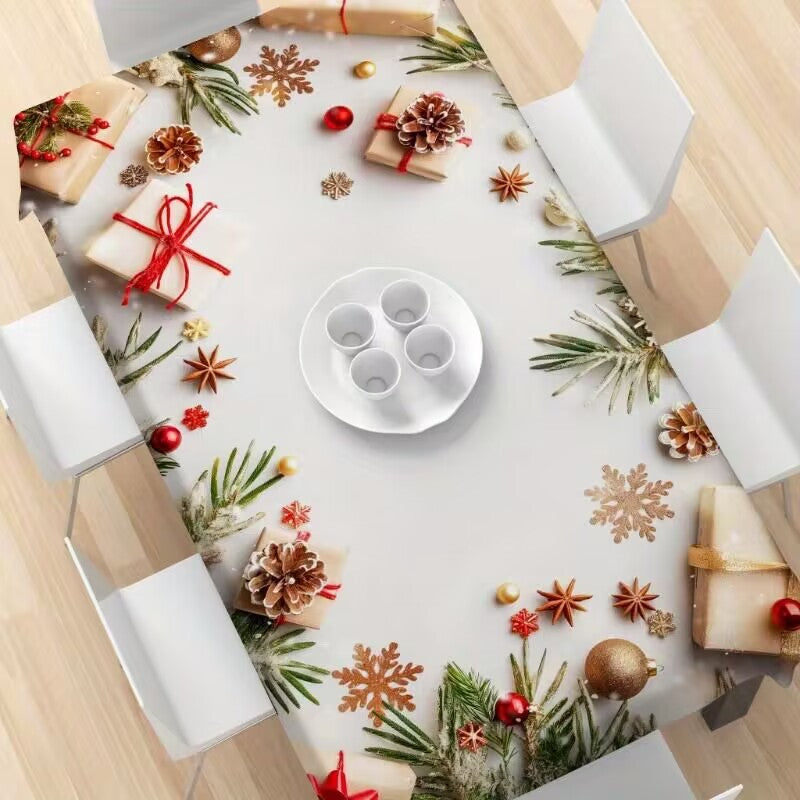 ✨Holiday New Arrivals✨Stylish Christmas Printed Tablecloth