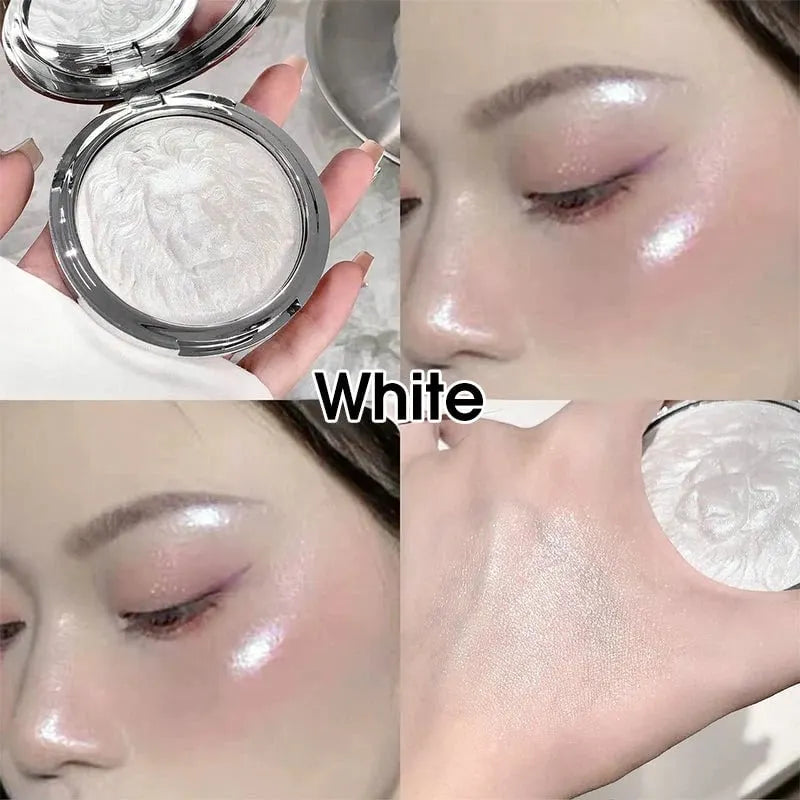 🔥HOT SALE🔥Lion Embossed Shimmer Highlighter Palette