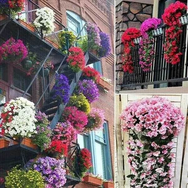 🎄🎁Last Day 70%OFF-🌺Vivid Artificial Hanging Orchid Bunch🌷