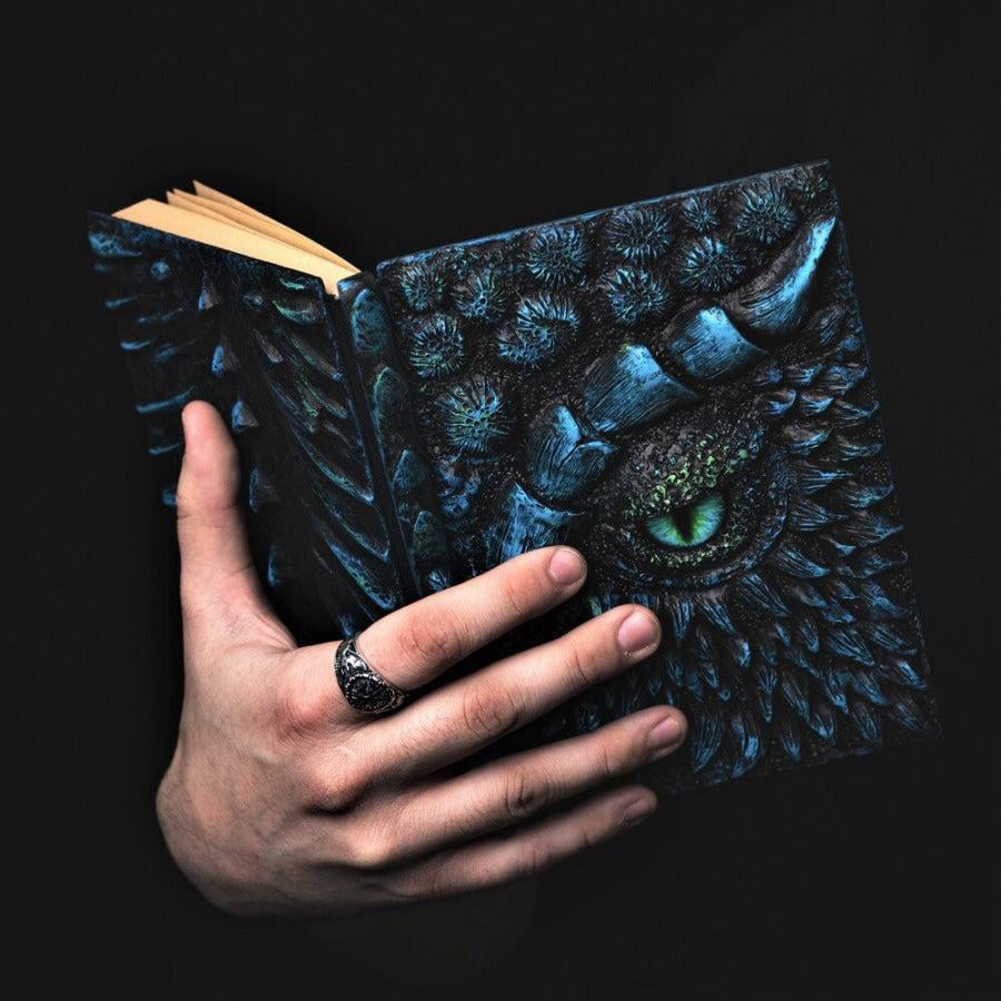 [Last Day 49% OFF]🐉GLORIOUS 3D DRAGON JOURNAL BOOK - HAND PAINTED