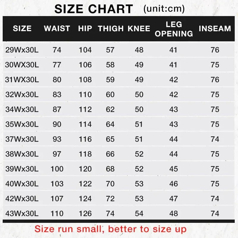 Men's High Waist Straight Cut Jeans (Buy 2 pieces for free shipping)