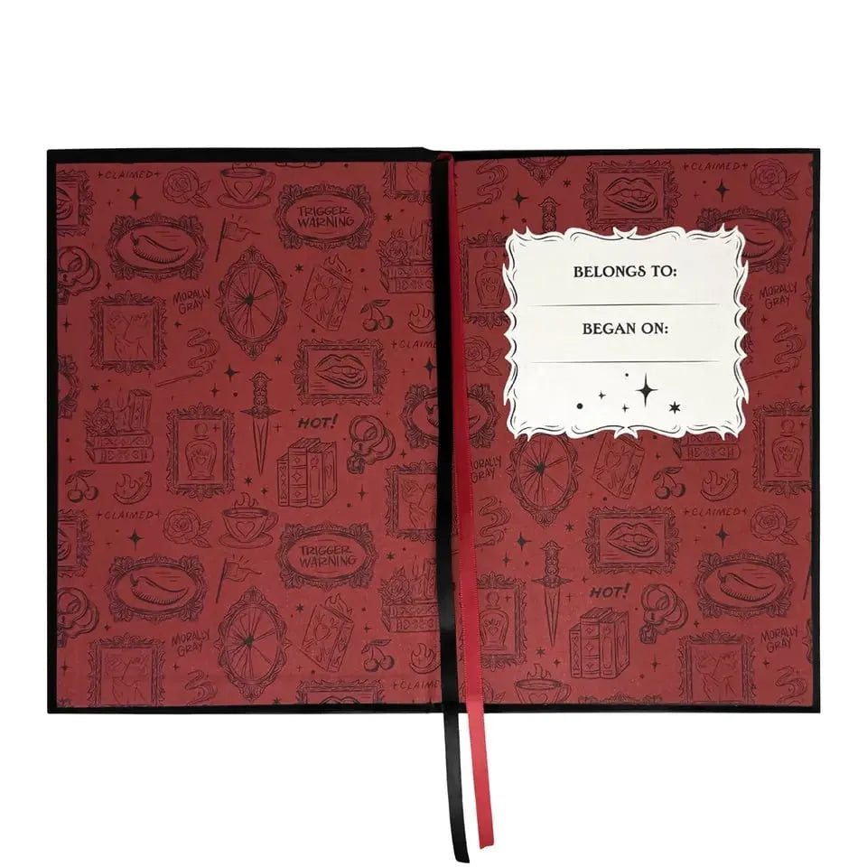 🔥Last Day 50% OFF - 🖤🌶️A Little Wicked Reading Journal📖