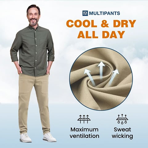 🎁New arrival 50% OFF💥 MultiPants – High-Stretch, Multi-Pocket Durable Cargo Pants | Built for Movement & Everyday Utility 🎒