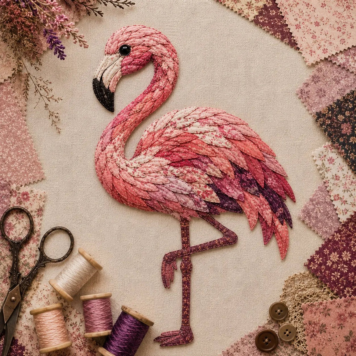 🔥HOT SALE🔥DIY Patchwork Bird Hanging Kit