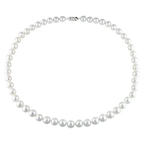 Temperament deep sea shell pearl necklace【Necklace + Bracelet + Earrings】