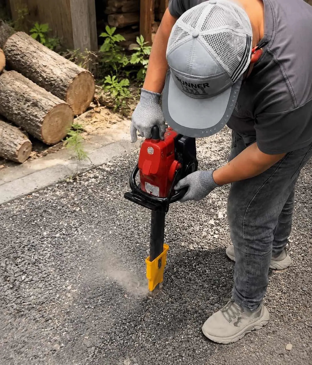 🪵Portable Chainsaw Sharpener with Extra Whetstone, Fast On-Saw Grinding Tool 🪓