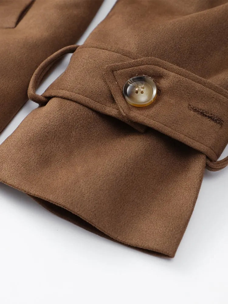 Midnight Trench Coat - Mocha
