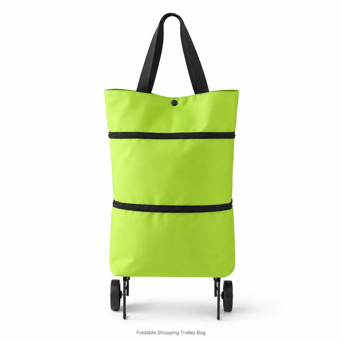 🛒Foldable Shopping Trolley Bag with Wheels, Portable Reusable Grocery Tote