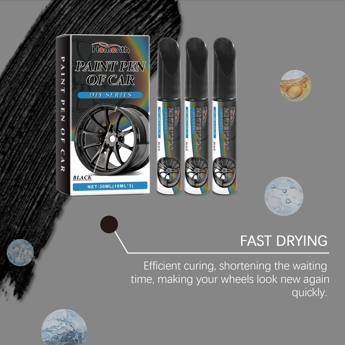 Car Wheel Scratch Repair Pen