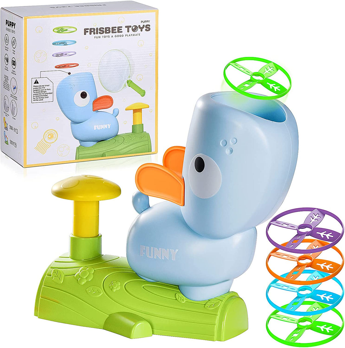 🎁Winter Sale 49%OFF🔥 Flying Disc Launcher Toy for Kids(🔥BUY 1 FREE SHIPIING)