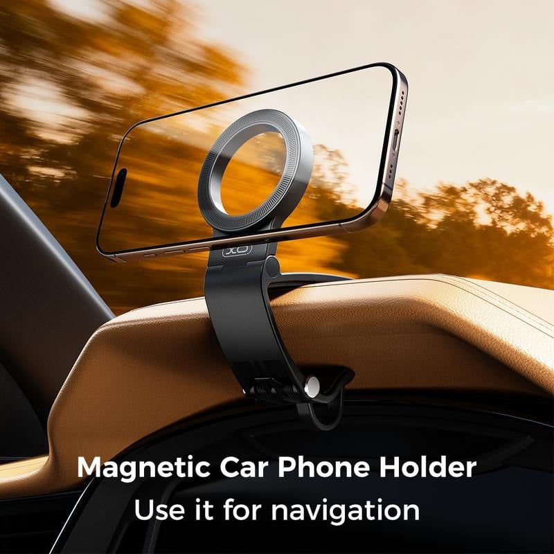 🔥HOT SALE🔥Adjustable Magnetic Car Phone Mount Clip
