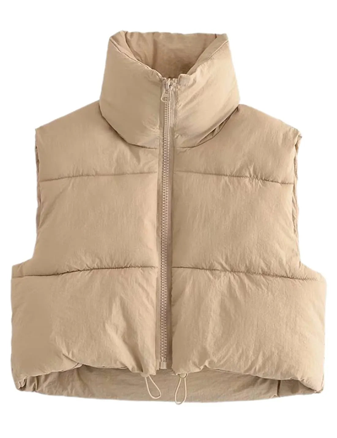 Women's Winter Warm Outerwear Puffer Vest Padded Gilet
