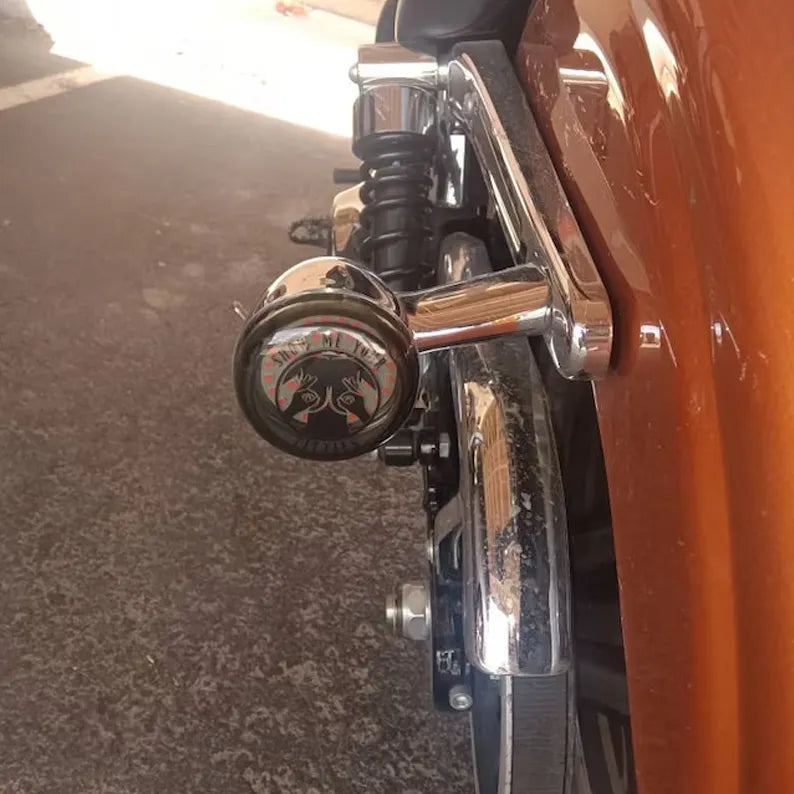 Funny Motorcycle Lens Cover ( 1 pair )