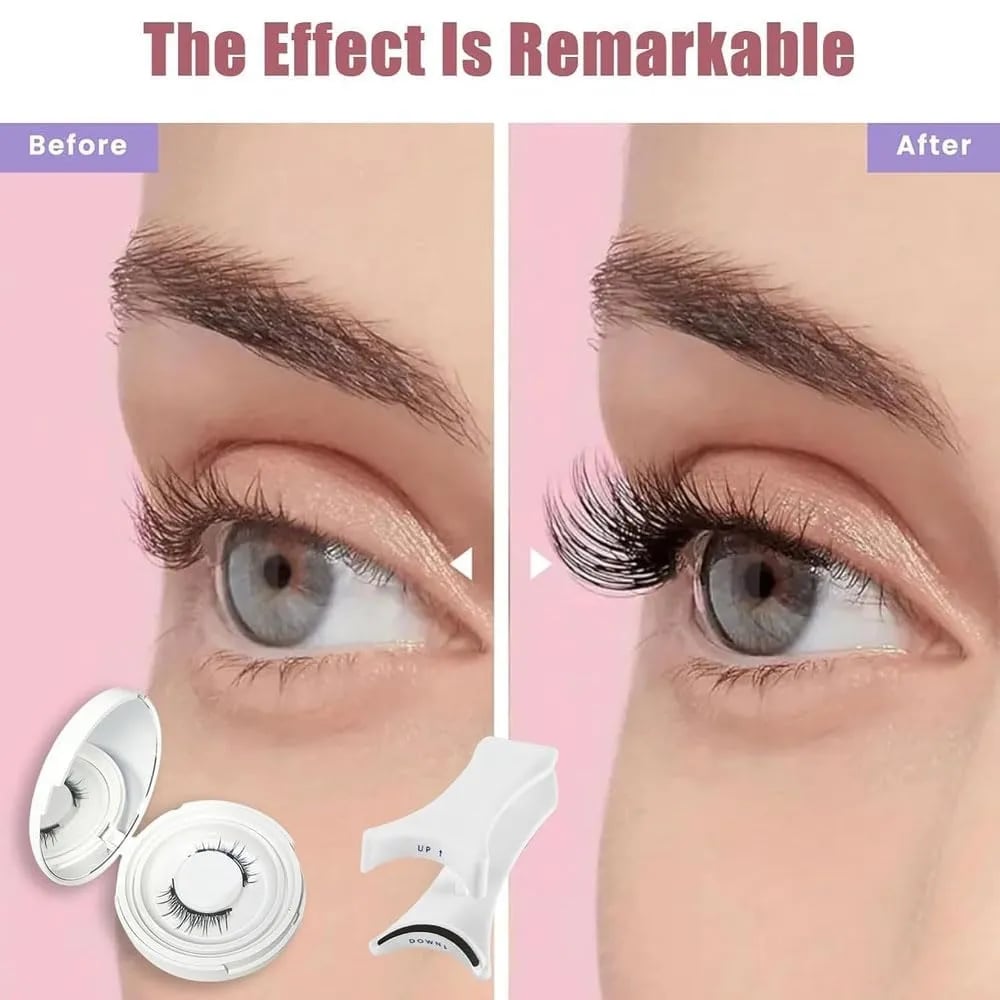 🔥 HOT SALE 🔥Soft Magnetic Eyelashes All-in-One Box, Reusable