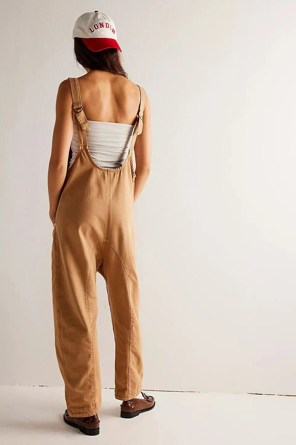 Denim Jumpsuit With Pockets (Buy 2 Free Shipping)