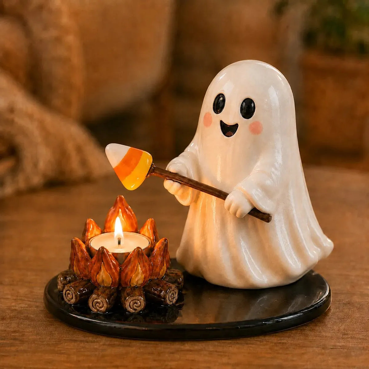 🎉🔥49% OFF💥Halloween Campfire Tealight Holder