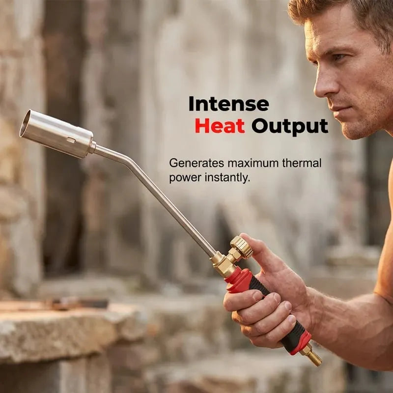🔥HOT SALE🔥50% OFF !! ⏰High-Power Gas Torch with Adjustable Flame Control