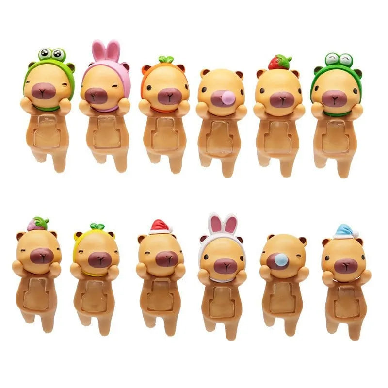 🔥LAST DAY SALE 50% OFF - ✨Capybara figure blind box set