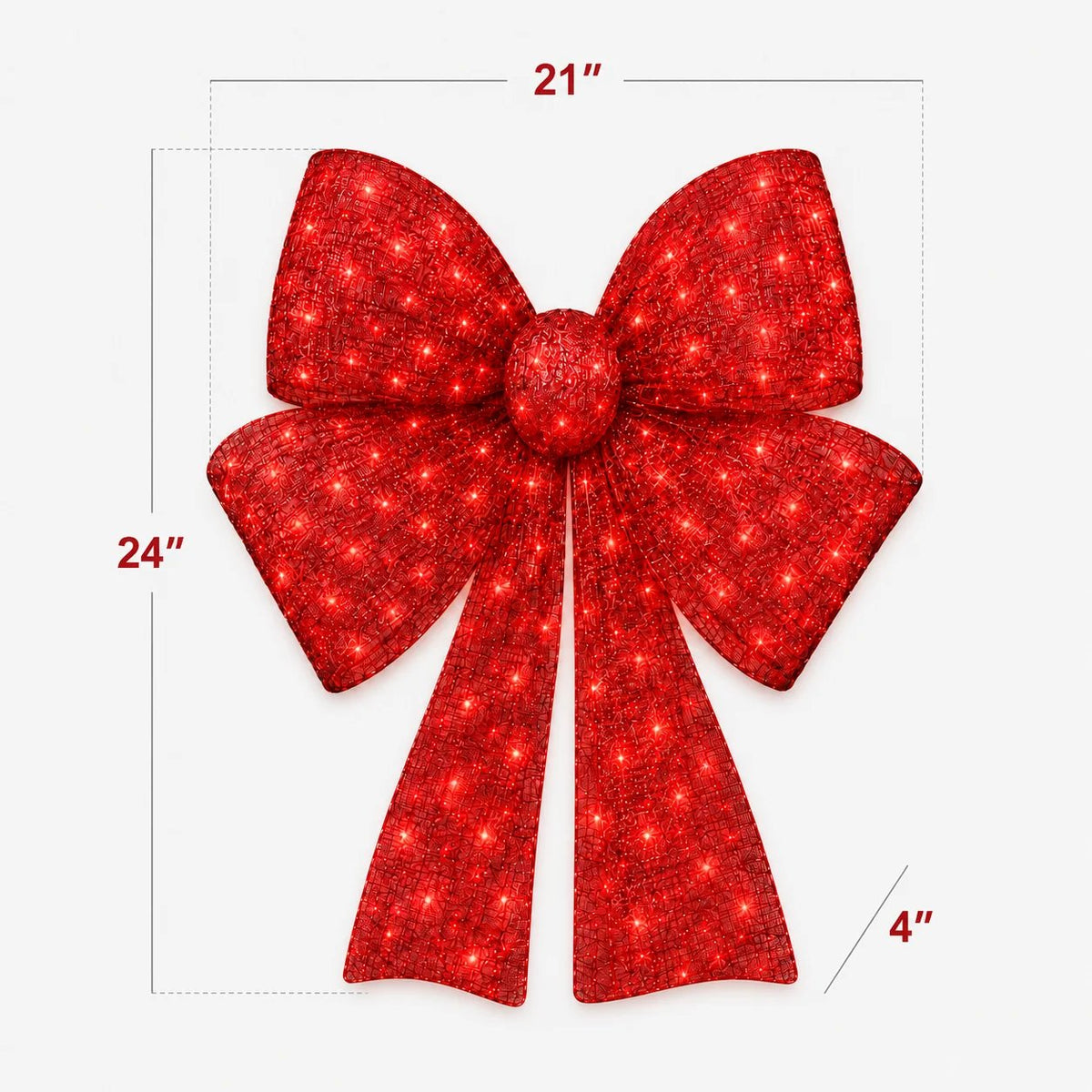 🔥HOT SALE🔥 48-Inch Lighted Christmas Bow 🎀