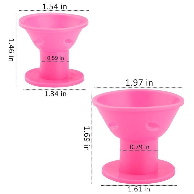 🎁motherr's Day Hot Sale-Heatless Silicone Hair Curlers